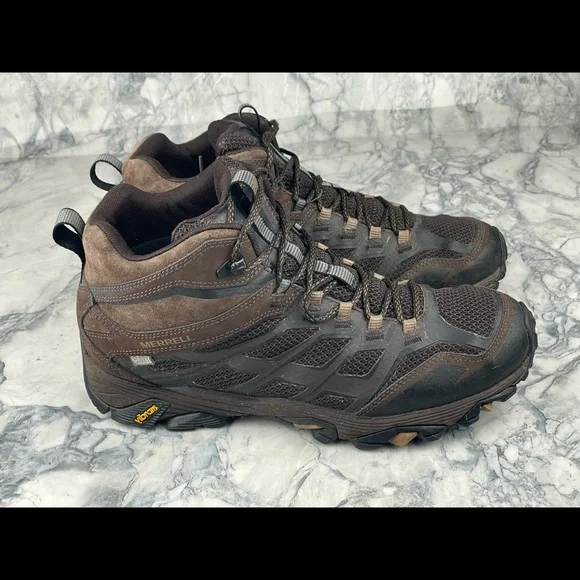 Merrell Men's Brown Hiking Boots - Picture 2 of 12